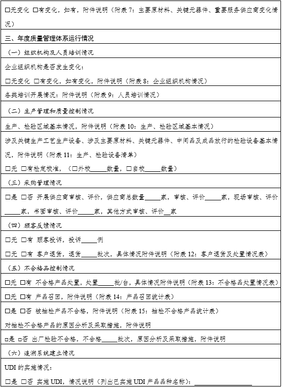 医疗器械质量管理体系年度自查报告编写指南（2022年第13号）(图4)