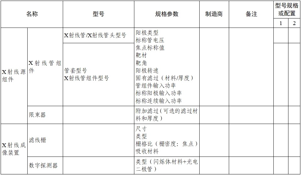 乳腺X射线系统注册技术审查指导原则（2021年第42号）(图7)