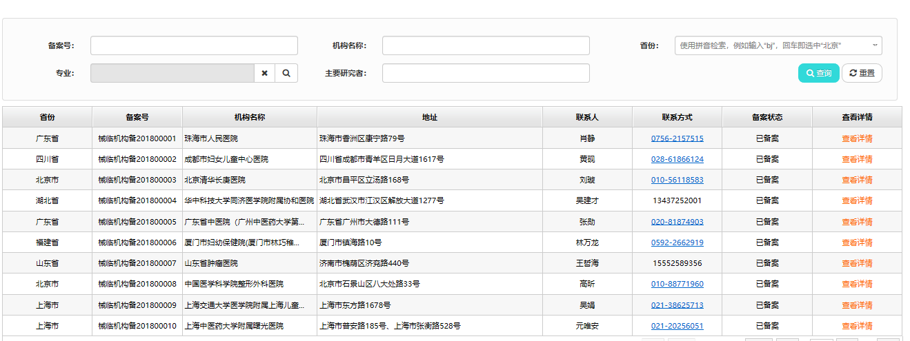 如何查询某家医院是否有临床试验资格？(图3)